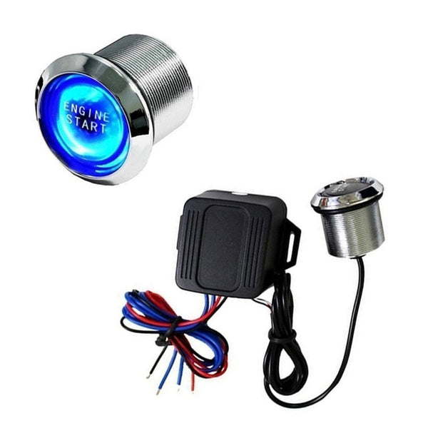 Car Engine Push Start Button RFID Engine Lock Ignition Keyless Entry System Go Push Button Engine Start Stop Immobilizer