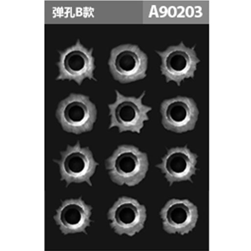 23*29cm DIY Funny 1Pcs Car Stickers 3D Bullet Hole Car Styling Accessories Motorcycle Scratch Decal Cover Stickers