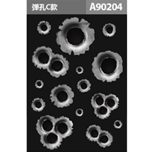 23*29cm DIY Funny 1Pcs Car Stickers 3D Bullet Hole Car Styling Accessories Motorcycle Scratch Decal Cover Stickers